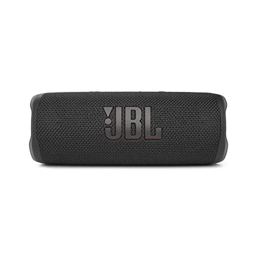 JBL Flip 6 - Portable Bluetooth Speaker, powerful sound and deep bass, IPX7 waterproof, 12 hours of playtime, JBL PartyBoost for multiple speaker pairing for home, outdoor and travel (Black)