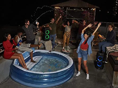 JBL Partybox 310 - Portable Party Speaker with Long Lasting Battery, Powerful JBL Sound and Exciting Light Show,Black