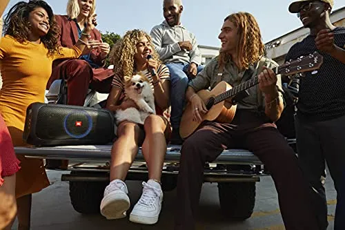 JBL PartyBox On-The-Go Powerful Portable Bluetooth Party Speaker with Dynamic Light Show, black Bluetooth speaker - detail