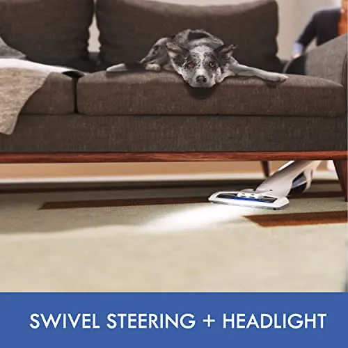 Kenmore DS1030 Cordless Stick Vacuum Lightweight Cleaner 2-Speed Power Suction LED Headlight 2-in-1 Handheld for Hardwood