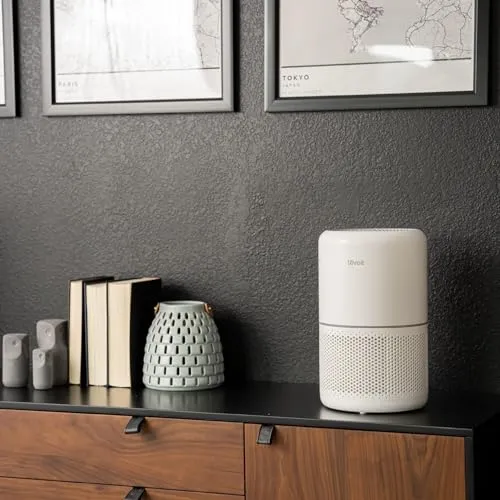 LEVOIT Air Purifier for Home Allergies Pets Hair in Bedroom, Covers Up to 1095 Sq.Foot Powered by 45W High Torque Motor,