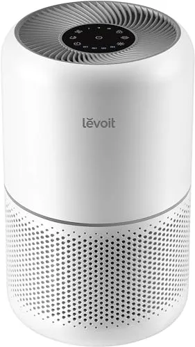 LEVOIT Air Purifier for Home Allergies Pets Hair in Bedroom & LV-H126 Air Purifier Replacement Filter, HEPA Filter,