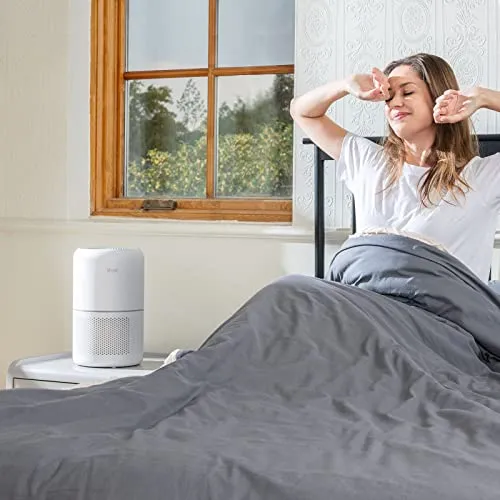 LEVOIT Air Purifier for Home Allergies Pets Hair in Bedroom, Covers Up to 1095 Sq.Foot Powered by 45W High Torque Motor,
