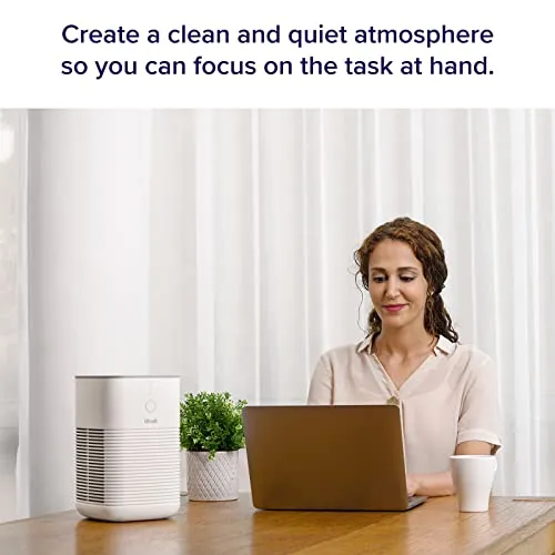 LEVOIT Air Purifier for Home Bedroom, HEPA Fresheners Filter Small Room Cleaner with Fragrance Sponge for Smoke, Allergies,