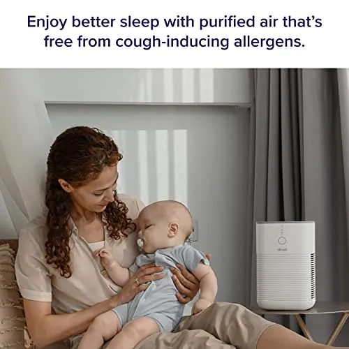 LEVOIT Air Purifier for Home Bedroom, HEPA Fresheners Filter Small Room Cleaner with Fragrance Sponge for Smoke, Allergies,