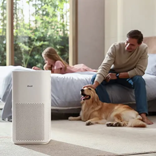 LEVOIT Air Purifiers for Home Large Room, Covers Up to 3175 Sq. Ft, Smart WiFi and PM2.5 Monitor, 3-in-1 Filter Captures