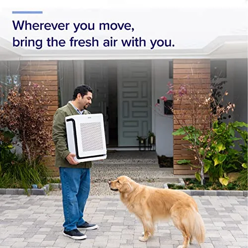 LEVOIT Air Purifiers for Home Large Room Up to 1900 Ft² in 1 Hr with Washable Filters, Air Quality Monitor, Smart WiFi, HEPA