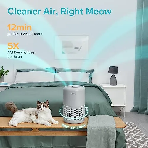 LEVOIT Air Purifiers for Pets in Home Large Room and Bedroom, Efficient Activated Carbon Filter for Hair Dander Odors,