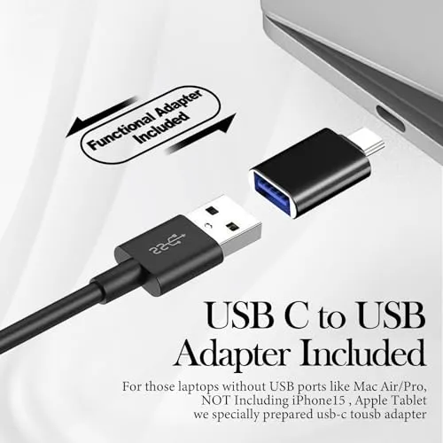LXTNFU Computer Speakers for Desktop Monitor,Single USB Speakers for Desktop PC,Laptop Speaker with Loud Sound,Volume