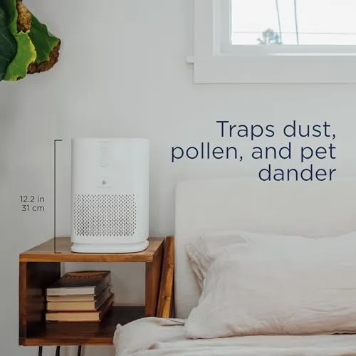 Medify Air Medify MA-14 Air Purifier with True HEPA H13 Filter | 400 ft² per Hour for Smoke, Odors, Pollen, Pets | 99.9%