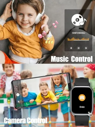 MgaoLo Kids Smart Watch for Boys Girls,Kids Fitness Tracker Smartwatch with Heart Rate Sleep Monitor,Waterproof Pedometer