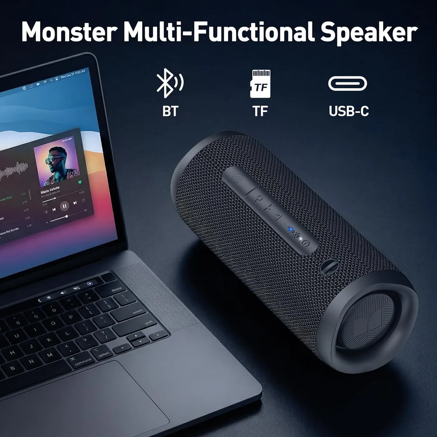Monster Bluetooth Speaker Bluetooth speaker - in use
