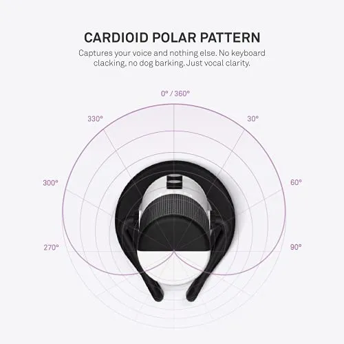 NZXT Capsule - AP-WUMIC-W1 - USB Cardioid Streaming, Gaming & Podcasting Microphone - Crystal Clear Voice Clarity - Built-in