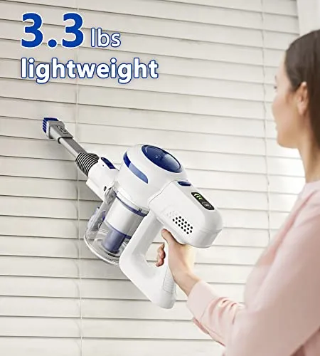 ORFELD Cordless Vacuum Cleaner, 22000Pa Powerful Cordless Vacuum 6 in 1, 35Mins Long Runtime, Lightweight & Ultra-Quiet