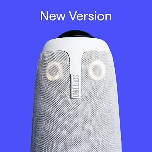 Owl Labs Meeting Owl 3 (Next Gen) 360-Degree, 1080p HD Smart Video Conference Camera, Microphone, and Speaker (Automatic
