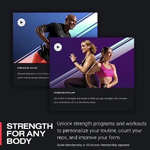 Peloton Guide AI-Powered Personal Strength Training Device For Your TV, with Built-In Camera Technology, World-Class