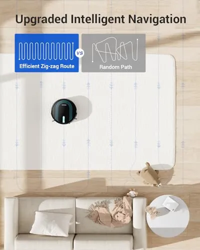 Proscenic 850T Robot Vacuum and Mop Combo, WiFi/App/Alexa/Siri Control, Robotic Vacuum Cleaner with Gyro Navigation,