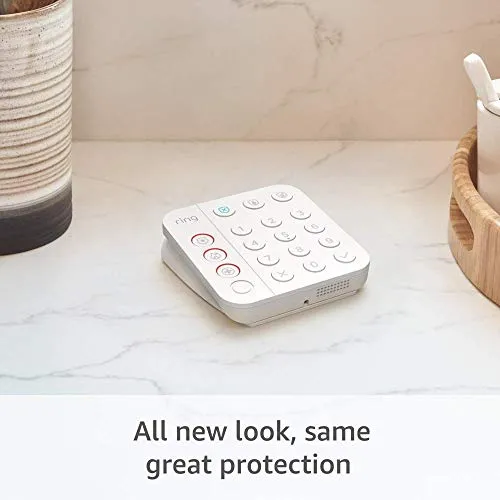 Ring Alarm 14-Piece Kit - home security system with 30-day free Ring Protect Pro subscription security camera - side view