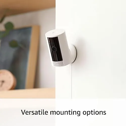 Ring Indoor Cam (2nd Gen) | latest generation, 2023 release | 1080p HD Video & Color Night Vision, Two-Way Talk, and Manual