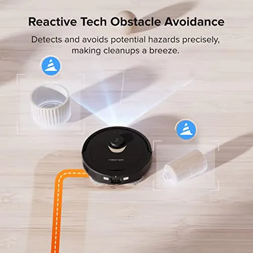 roborock Q Revo Robot Vacuum and Mop, Auto-Drying, Auto Mop Washing, Dual Spinning Mops, Auto Mop Lifting, Self-Refilling,