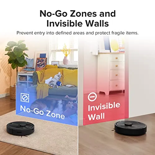 roborock Q5 Robot Vacuum Cleaner, Strong 2700Pa Suction, Upgraded from S4 Max, LiDAR Navigation, Multi-Level Mapping, 180