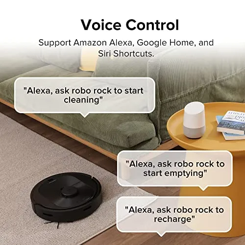 roborock Q5+ Robot Vacuum with Self-Empty Dock, Hands-Free Cleaning for up to 7 Weeks, 2700Pa Max Suction, 180mins Max