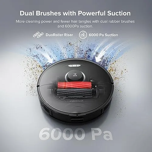 roborock S8 Pro Ultra Robot Vacuum and Mop, Auto Drying, Auto Mop Washing, Self Emptying, Self Refilling, Liftable Dual