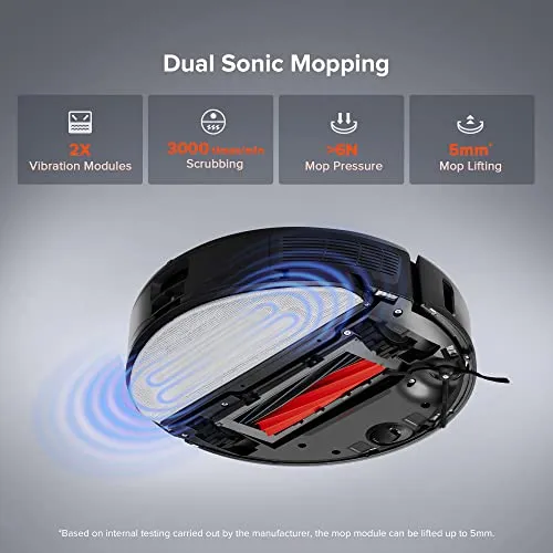 roborock S8 Pro Ultra Robot Vacuum and Mop, Auto Drying, Auto Mop Washing, Self Emptying, Self Refilling, Liftable Dual