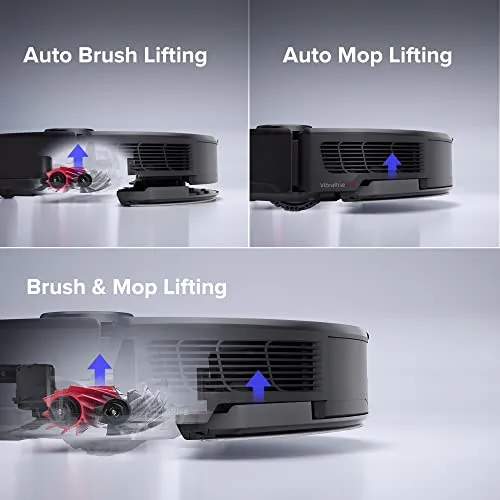 roborock S8 Pro Ultra Robot Vacuum and Mop, Auto Drying, Auto Mop Washing, Self Emptying, Self Refilling, Liftable Dual