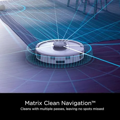 Shark AI Ultra Voice Control Robot Vacuum with Matrix Clean Navigation, Home Mapping, 60-Day Capacity, Self-Empty Base for