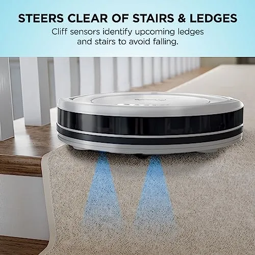 Shark AV752 ION Robot Vacuum, Tri-Brush System, Wifi Connected, 120 Min Runtime, Works with Alexa, Multi Surface Cleaning,