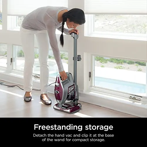 Shark HV322 Rocket Deluxe Pro Corded Stick Vacuum with LED Headlights, XL Dust Cup, Lightweight, Perfect for Pet Hair