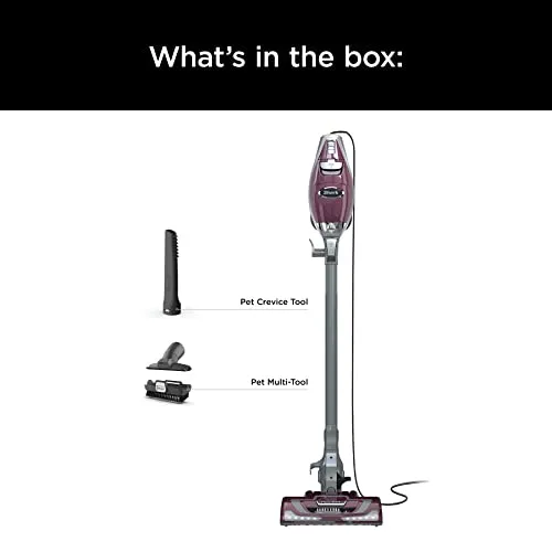 Shark HV322 Rocket Deluxe Pro Corded Stick Vacuum with LED Headlights, XL Dust Cup, Lightweight, Perfect for Pet Hair