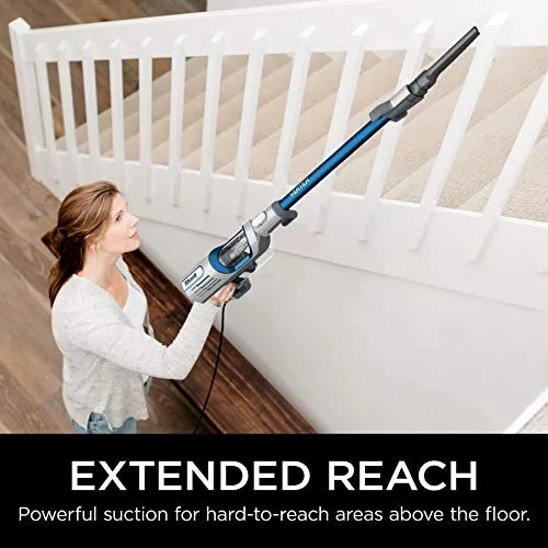 Shark HZ2002 Vertex Ultralight Corded Stick DuoClean PowerFins & Self-Cleaning Brushroll, Perfect for Pets, Removable Hand