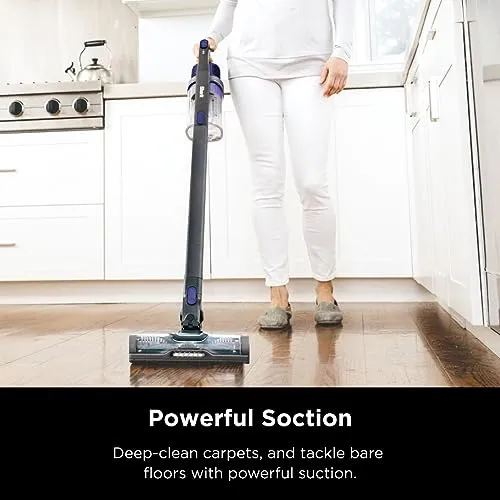 Shark IX141 Pet Cordless Stick Vacuum with XL Dust Cup, LED Headlights, Removable Handheld, Crevice Tool & Pet Multi-Tool,