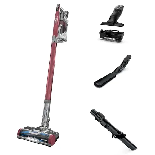 Shark IZ362H Anti-Allergen Cordless Pet Pro Lightweight Stick HEPA Vacuum with Self-Cleaning Brushroll, PowerFins, Crevice,