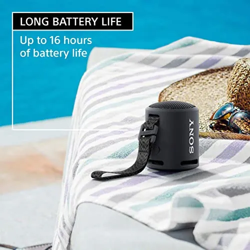 Sony SRS-XB13 EXTRA BASS Wireless Bluetooth Portable Lightweight Compact Travel Speaker, IP67 Waterproof & Durable for