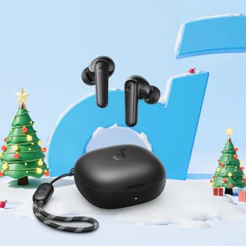 Soundcore by Anker P20i True Wireless Earbuds, 10mm Drivers with Big Bass, Bluetooth 5.3, 30H Long Playtime,