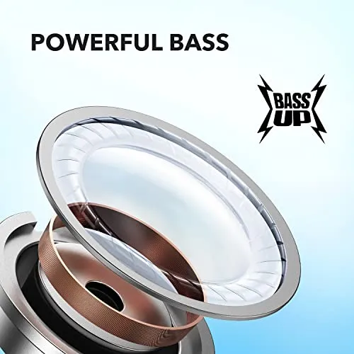 Soundcore by Anker P20i True Wireless Earbuds, 10mm Drivers with Big Bass, Bluetooth 5.3, 30H Long Playtime,