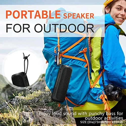 SOWO Portable Speaker, Wireless Bluetooth Speaker, IPX7 Waterproof, 25W Loud Stereo Sound, Bassboom Technology, TWS Pairing,