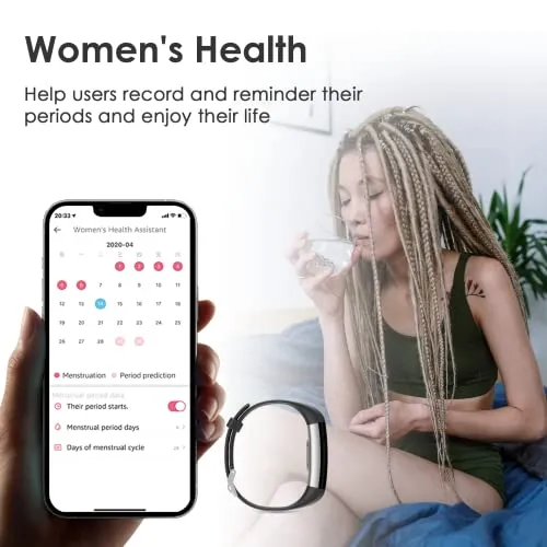 threesheep Fitness Tracker for Men and Women,Fitness Watch Waterproof with Activity Tracker and Sleep Monitor,Smart Watch