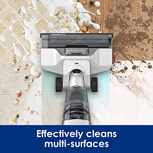 Tineco iFLOOR 2 Complete Cordless Wet Dry Vacuum Floor Cleaner and Mop, One-Step Cleaning for Hard Floors, Great for Sticky