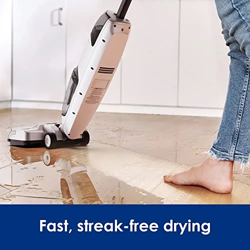 Tineco iFLOOR 2 Complete Cordless Wet Dry Vacuum Floor Cleaner and Mop, One-Step Cleaning for Hard Floors, Great for Sticky