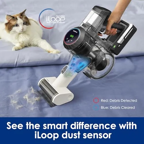 Tineco Pure ONE S11 Cordless Vacuum Cleaner, Smart Stick Handheld Vacuum Strong Suction & Lightweight, Cordless Handheld