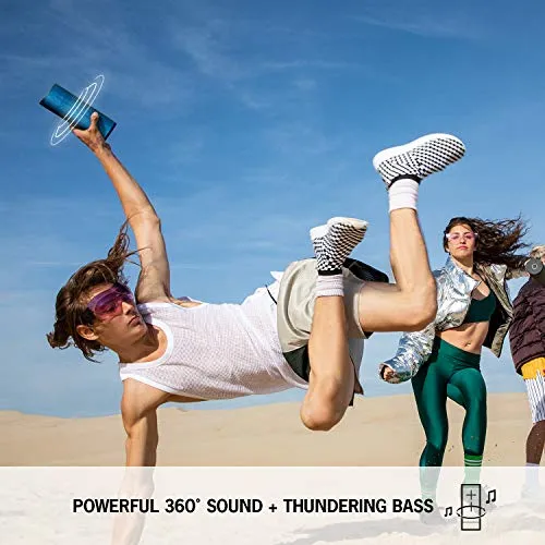 Ultimate Ears Boom 3 Portable Waterproof Bluetooth Speaker - Night Black Bluetooth speaker - detail shot