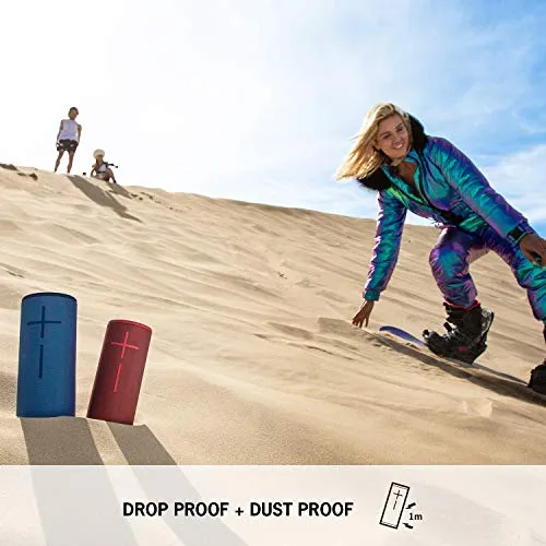 Ultimate Ears Boom 3 Portable Waterproof Bluetooth Speaker - Night Black Bluetooth speaker - close-up
