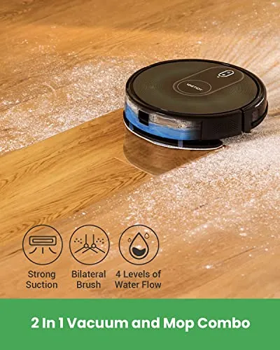Vactidy Nimble T8 Robot Vacuum and Mop Combo, Strong Suction, Robot Vacuum Cleaner with GyroNav Navigation,