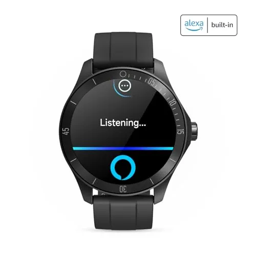 WMK Smart Watches for Men Activity Trackers and Smartwatches Alexa Built-in Smartwatch Make/Answer Call Smart Watch for Men