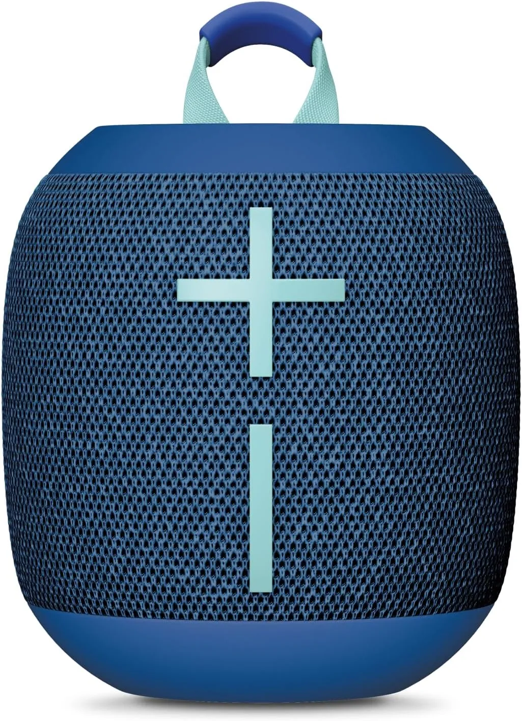 Ultimate Ears WONDERBOOM 4 portable Bluetooth speaker in blue, front view