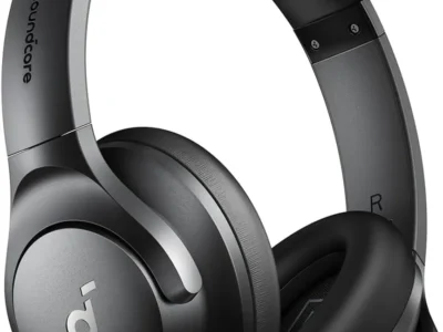 Soundcore by Anker Q20i Hybrid Active Noise Cancelling Headphones, Wireless Over-Ear Bluetooth, 40H Long ANC Playtime,
